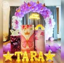 birthday Simple Elegant Butterfly Balloon Birthday Decoration
